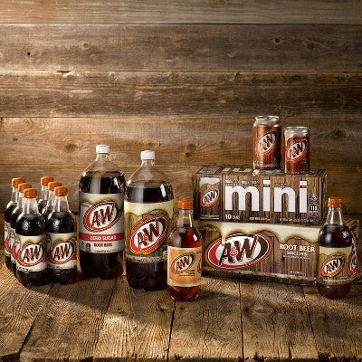 A&W Root Beer Zero Sugar Soda - 12pk/12 fl oz Cans