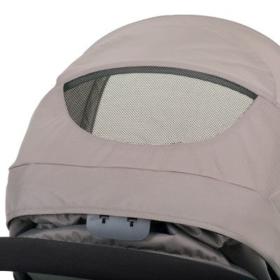 Evenflo Pivot Modular Travel System with LiteMax Infant Car Seat with Anti-Rebound Bar - Desert Tan (LOCAL PICKUP ONLY)