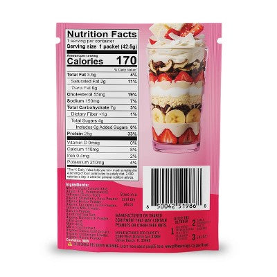 FlavCity Single Serve Protein Smoothie Powder - Strawberry Shortcake - 42.5gms