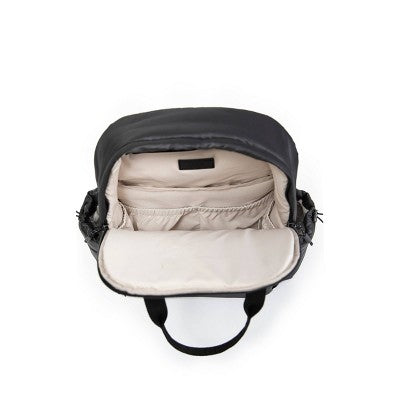 7am Enfant Diaper Bag Backpack with Portable Changing Pad - Water Resistant Shell - Black