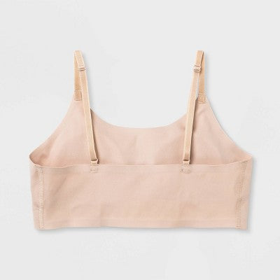 Girls' Microfiber Bonded Bra - art class Beige XL