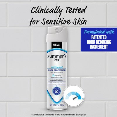 Summer's Eve Ultimate Odor Protection Feminine Freshening Spray - 2oz