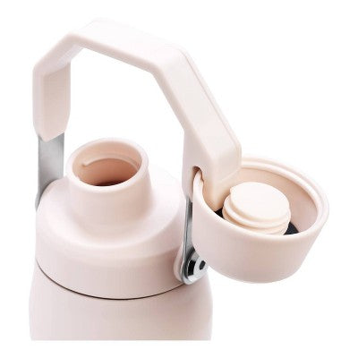 Stanley 24oz IceFlow Aerolight Fast Flow Water Bottle - Rose Quartz: Stainless Steel Drinkware