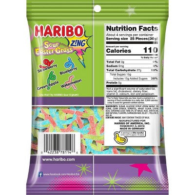 HARIBO Sour Easter Grass 4oz