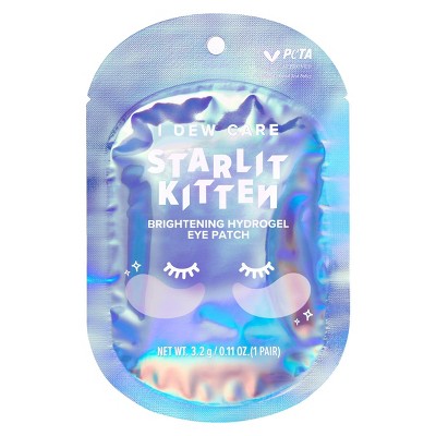 I DEW CARE Brightening Hydrogel Eye Mask - Starlit Kitten - 0.11oz