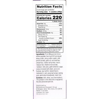 Power Crunch Wafer Triple Chocolate Whey Protein Energy Bars - 13g Protein - 5ct