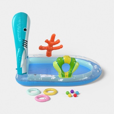 Shark Play Center Inflatable Water Park - Sun Squad