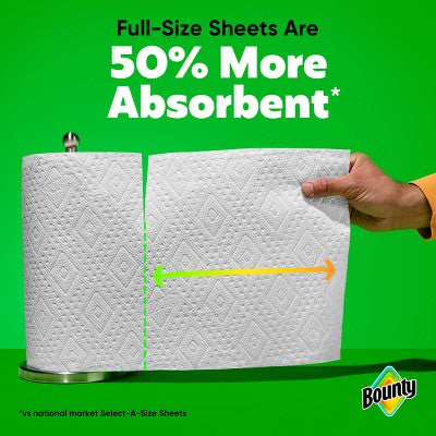 Bounty Full Sheet Paper Towels - 4 Triple Rolls (LOCAL PICKUP ONLY)