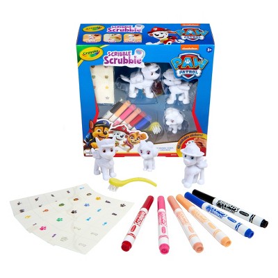 Crayola 3ct Scribble Scrubbie Paw Patrol