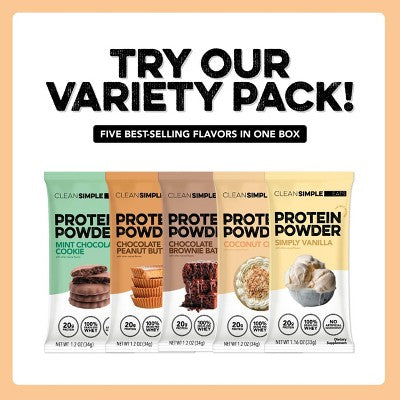 Clean Simple Eats Protein Powder - Coconut Cream - 1.2oz/1 Stick