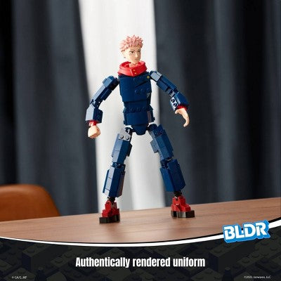 Jujutsu Kaisen Yuji Itadori Buildable Action Figure Construction Set - 298pc