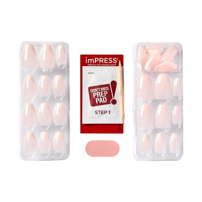 imPRESS Press-On Manicure Fake Nails - Genuine - 33ct