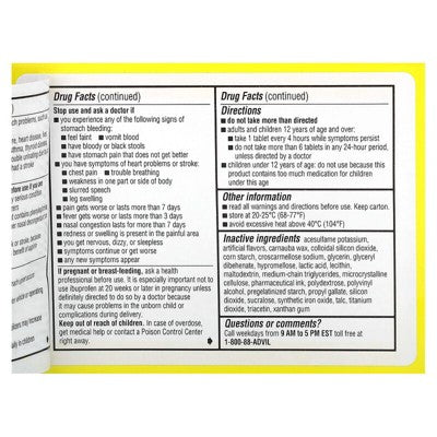 Advil Allrgy & Congestion Size 10Ct