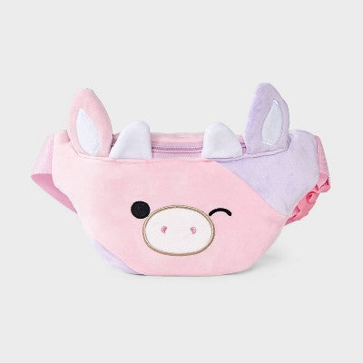 Girls' Squishmallows Patty Belt Crossbody Bag - Pink
