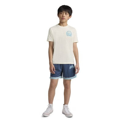 Converse Boys Short Sleeve 'Converse Athletics' T-Shirt - Cream M