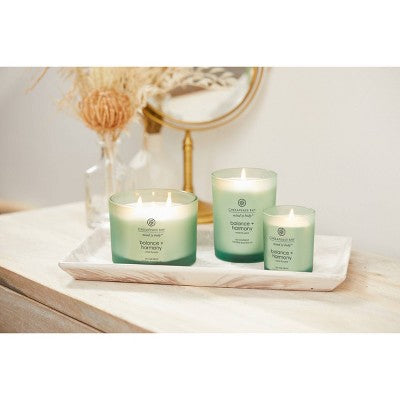 3.7oz Lidded Glass Jar Candle Water Lily Pear - Chesapeake Bay Candle: Soy Wax Blend with Essential Oils, 24hr Burn Time