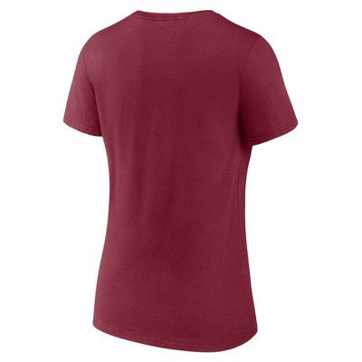 NCAA Virginia Tech Hokies Women's V-Neck T-Shirt - XL