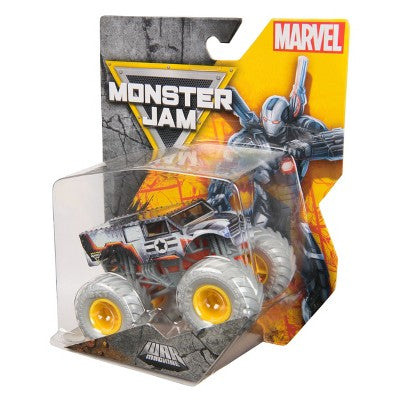 Monster Jam Marvel GLPK War Machine Toy Vehicle - 1:64 Scale