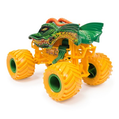 Monster Jam Official Dragon Monster Truck Collector Die-Cast Vehicle 1:24 Scale Kids' Toys for Boys and Girls Ages 3 and Up