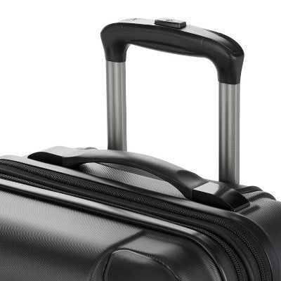 SWISSGEAR Cascade II Hardside Carry On Spinner Suitcase - Black: