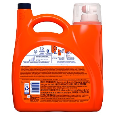Tide Oxi Boost Liquid HE Laundry Detergent - 148oz