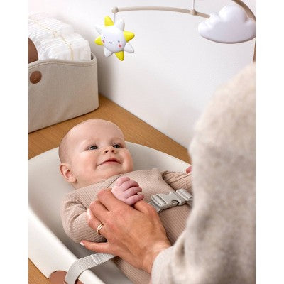 Skip Hop Wipe Clean Baby Changing Pad Nursery Style - Oat: Foam Material, Solid Pattern (LOCAL PICKUP ONLY)