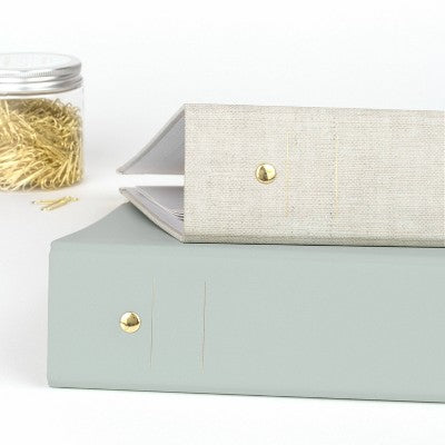 Sugar Paper 1" Essentials 3 Ring Binder Green