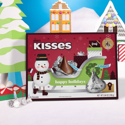 Hershey's Kisses Christmas Advent Calendar - 3.84oz