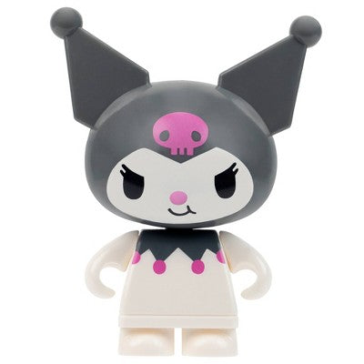 Hello Kitty Small Set & 2.2" Buildable Figure BLDR Sanrio Small Set - Popcorn Booth With Chococat & Kuromi