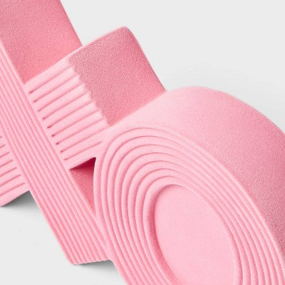 XO Flocked Valentine's Day Decor Pink - Spritz