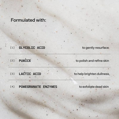 Versed Buff It Out AHA Unscented Exfoliating Body Scrub - 8 fl oz