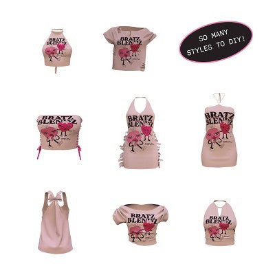 Bratz Stylin' Cloe Fashion Doll with Accessories and T-Shirt for You