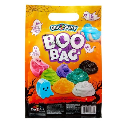 Cra-Z-Slimy Halloween Boo Bag Party - 15pk: Includes 5 Colors, Creativity Focused, Slimes & Putties Set