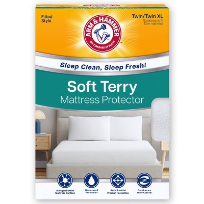 Arm & Hammer Twin/Twin XL Soft Terry Mattress Protector