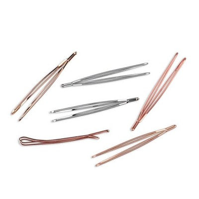 scunci Open Center Metal Bobby Pins - 6ct