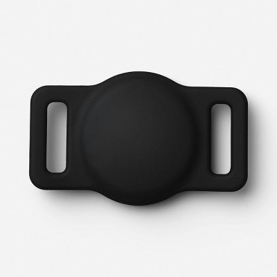 AirTag Silicone Pet Collar - heyday Black