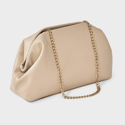 Oversized Clutch - A New Day Tan
