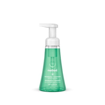 Method Foaming Hand Wash - Eucalyptus + Rosemary - 10 fl oz: Paraben-Free, Phthalate-Free, Animal By-Product-Free