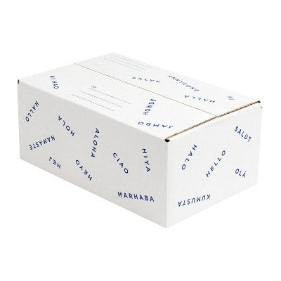 Scotch Packet Small Mailing Box: Cardboard Shipping Box, 9.5" x 6", White, Flap Closure, Single Pack