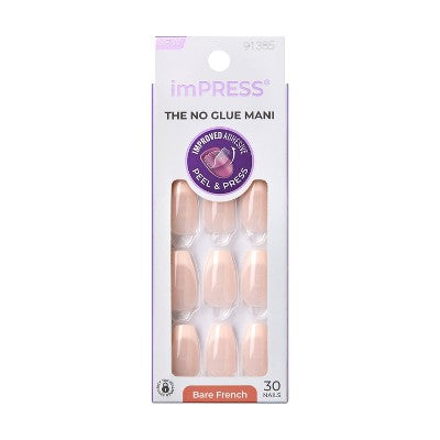 imPRESS Press-On Manicure Fake Nails - Genuine - 33ct