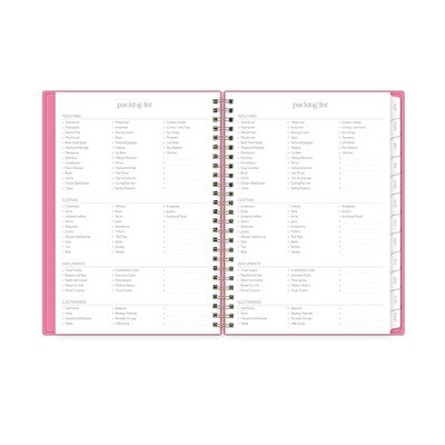 Rhi James for Blue Sky Weekly/Monthly Planner Notes (15 Month) Wirebound 5.875"x8.625" Solid - Pink