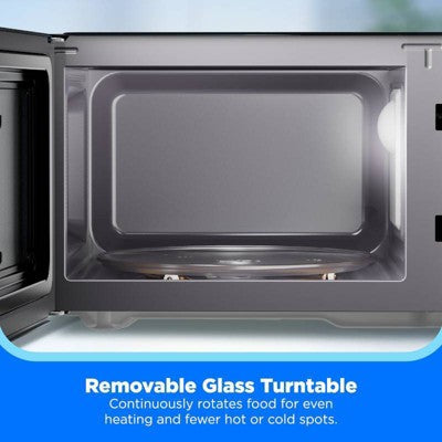 Midea 0.9 cu ft 900W Microwave Oven with Child Lock Door Midnight Blue (LOCAL PICKUP ONLY)