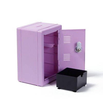 57oz Mini Safe Key Lock Lockboxes Purple - Bullseye's Playground