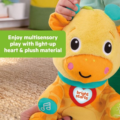 Bright Starts Chat & Cuddle Giraffe Musical Plush Toy