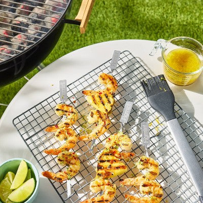 4pk Metal Grill Skewers - Figmint