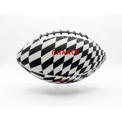 Chance Retro Remix Checkered Football - Black