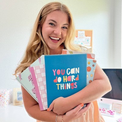 Callie Danielle 160 Pages Wide Ruled Composition Notebook Pink Checker