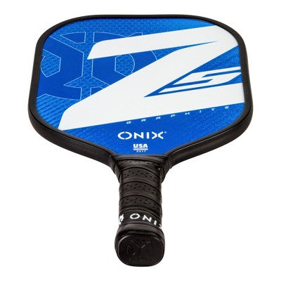 Onix 15.5" Z5 Wide Body Pickleball Paddle - Blue: Graphite, Stiff Flex, 8.2 oz