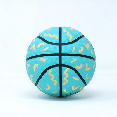 Chance Retro Remix Squiggles Basketball - Light Blue
