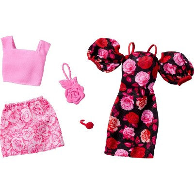 Barbie Fashion 2pk Rose Outfit